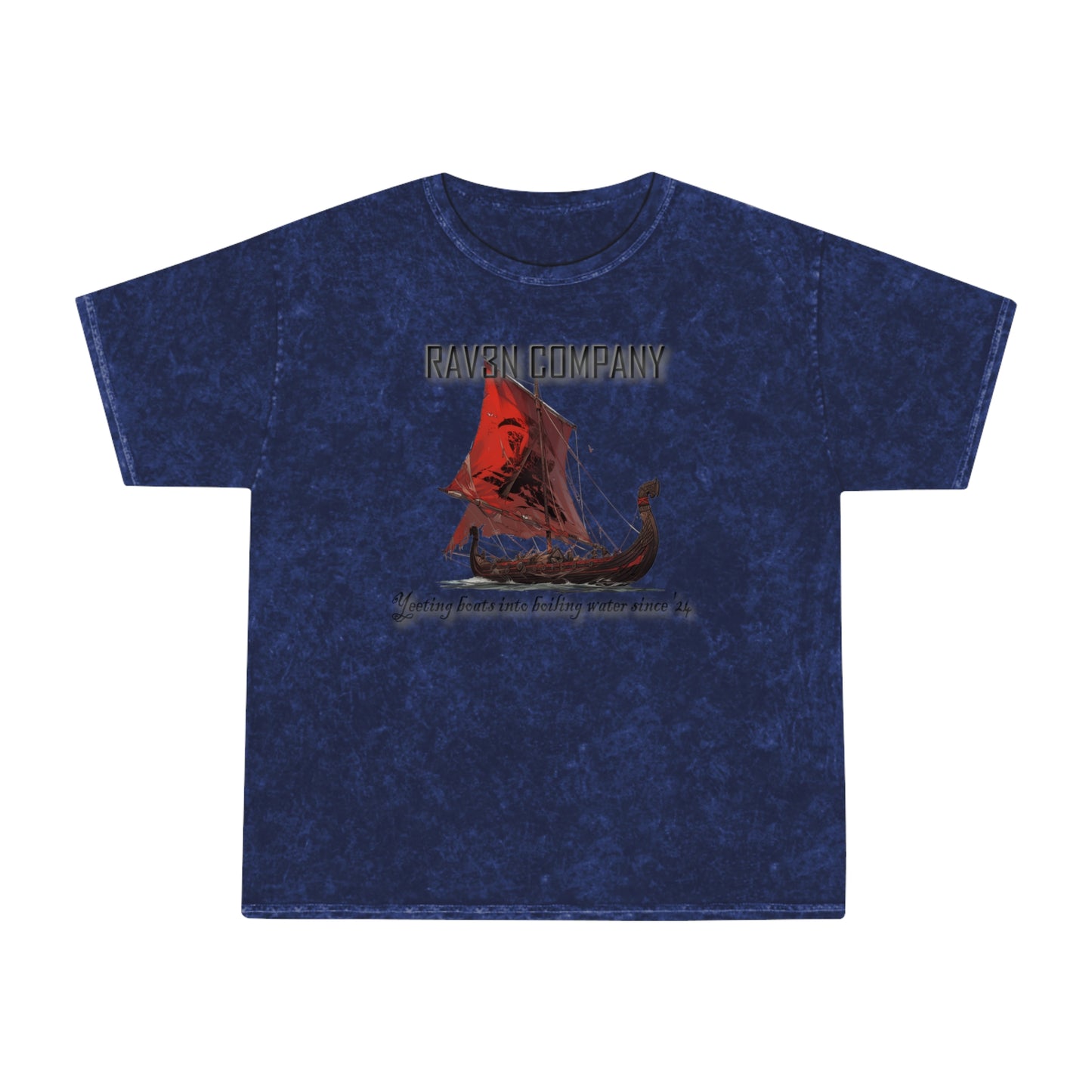 Old-style Boaty Recruitment Mineral-wash T-Shirt