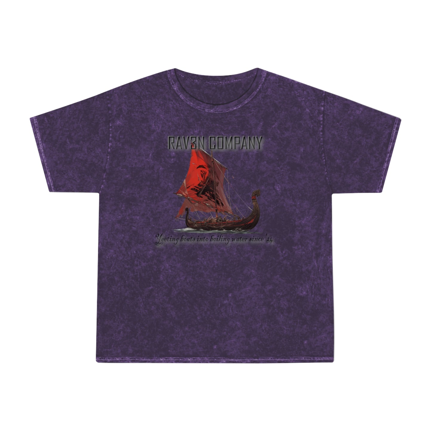 Old-style Boaty Recruitment Mineral-wash T-Shirt
